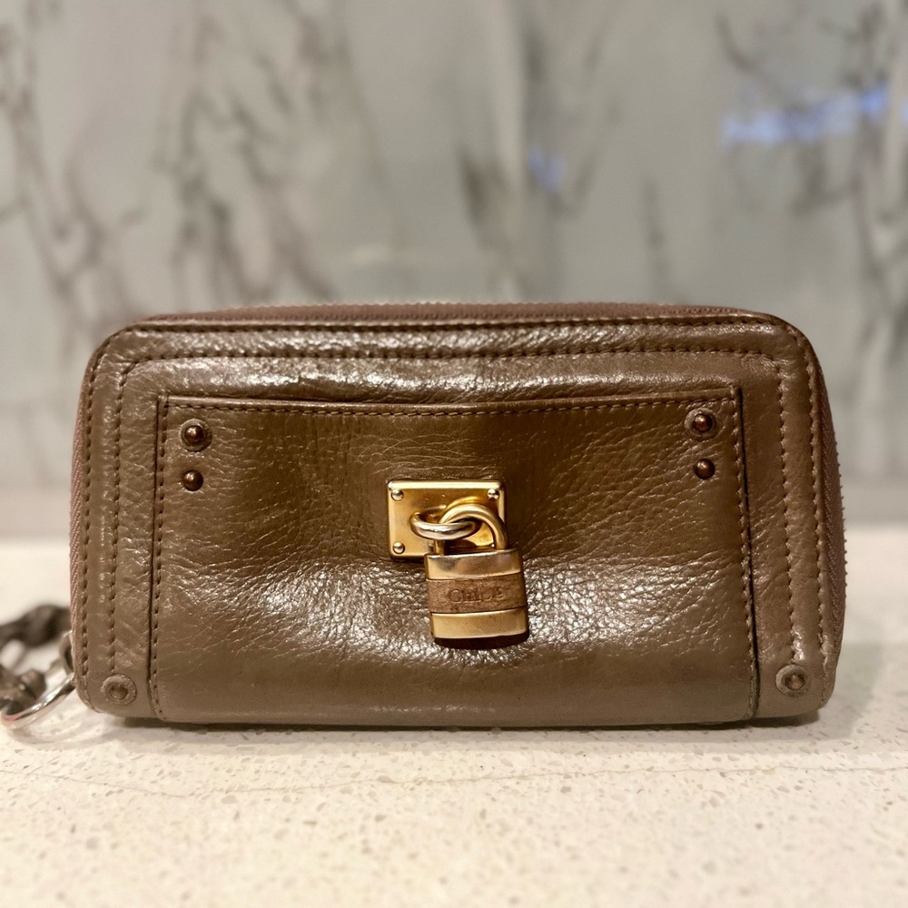 Chloe Paddington Leather Wallet
